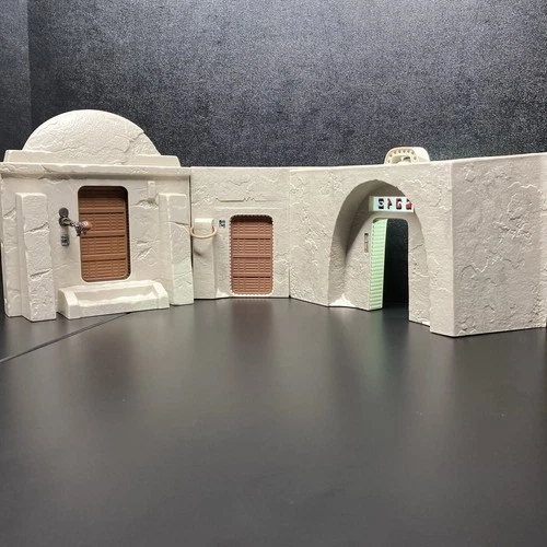 Star Wars Haslab Cantina Entrance Outside Wall Streets of Mos Eisley Diorama Set