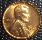 1956 Lincoln Cent, Bu BIE Etror