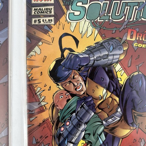 1994 The Solution #5 & #7 Ultraverse Malibu Comics 1994 Lot of 3 Mint/Near Mint - Picture 9 of 18