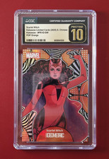 2025 Kakawow Marvel Scarlet Witch POP Orange 05/30 CGC 10 Pristine