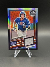 Anthony Frausto Jersey Patch Relic 2026 Panini USA Stars & Stripes Prizm #USA-AF