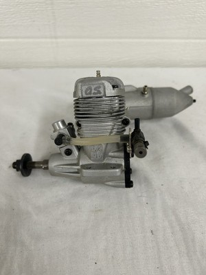 O.S. Max 46 LA Model Airplane Engine 2 Stroke and E-3030 Muffler Japan