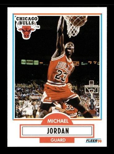 1990 FLEER #26 MICHAEL JORDAN BULLS
