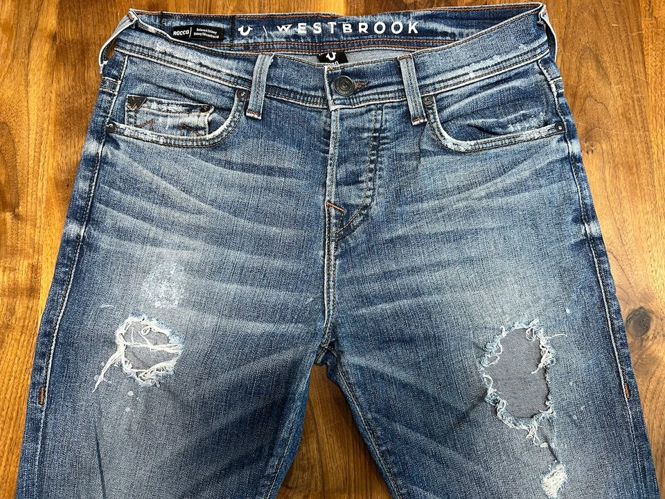 True Religion Jeans Herren Rocco Größe 30 Wie Neu - Bild 2 von 4