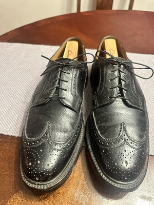 Florsheim Oxford Shoes 11 Black Royale Imperial Formal Wingtip Vintage Florsheim Mens Oxford 11 The Royal Imperial Black  main image 4