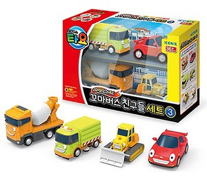 Tayo Little Bus Soft 3 Cars Toy Set Character