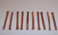 Greenhills My First Tinned Copper Pick Up Braids / Brushes x 10 - Scalextric Com