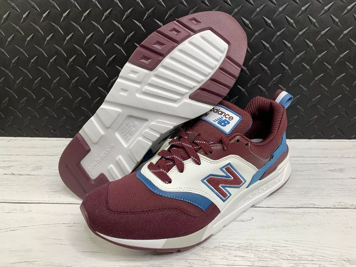 Pellen commentaar Herenhuis NEW BALANCE 997 Shoes Men's 9 Lifestyle Sneakers Burgundy blue CM997HEW |  eBay