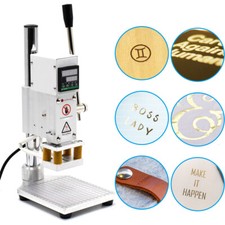 10*13cm Digital Hot Foil Stamping Machine Embossing Bronzing Bracket+Holder 220V