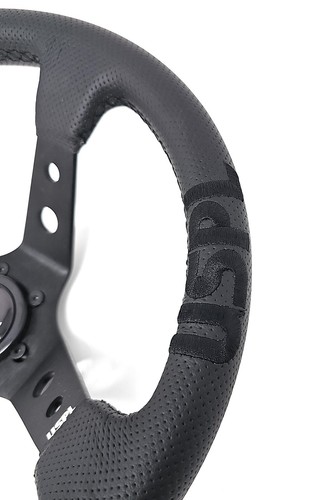 USPL Premium Quality Perforated Leather Steering Wheel SW-001 - Picture 3 of 8