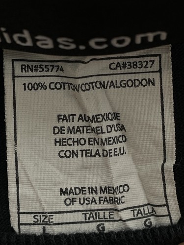 VTG Mexico Futbol National Soccer Team Black Adidas T-Shirt Youth LARGE - Picture 10 of 10