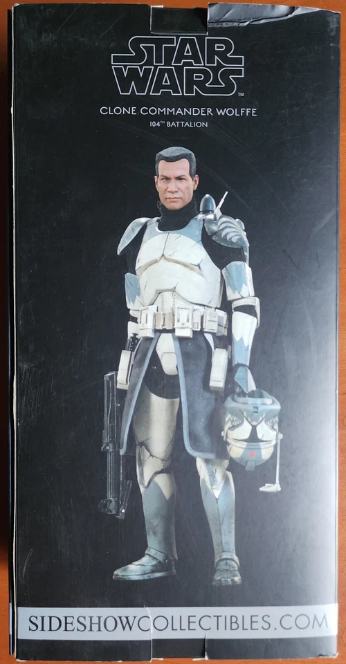 Figura Coleccionable 1/6 Comandante Clon Exclusivo de Star Wars, Como NUEVA Foto 2 de 4
