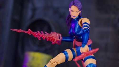 MAFEX No.141 PSYLOCKE COMIC versión MEDICOM TOY X-Men MARVEL - Imagen 4 de 5