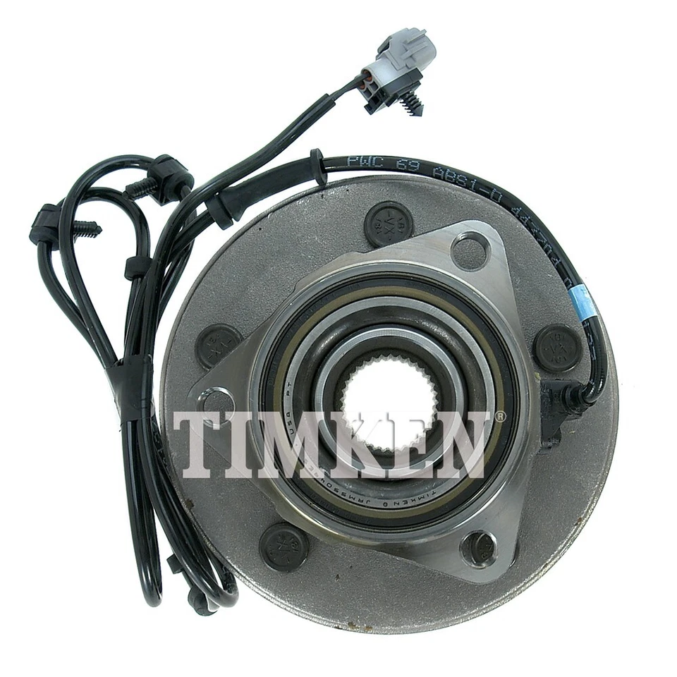 Conjunto de cojinete de rueda y buje - 4x4, 4 ruedas ABS Timken para Dodge Ram 1500 2000 Foto 4 de 4