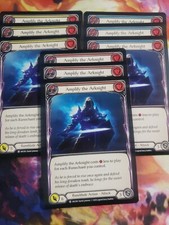 9 Card Playset Amplify the Arknight Arcane Rising Unlimited  Flesh and Blood FAB