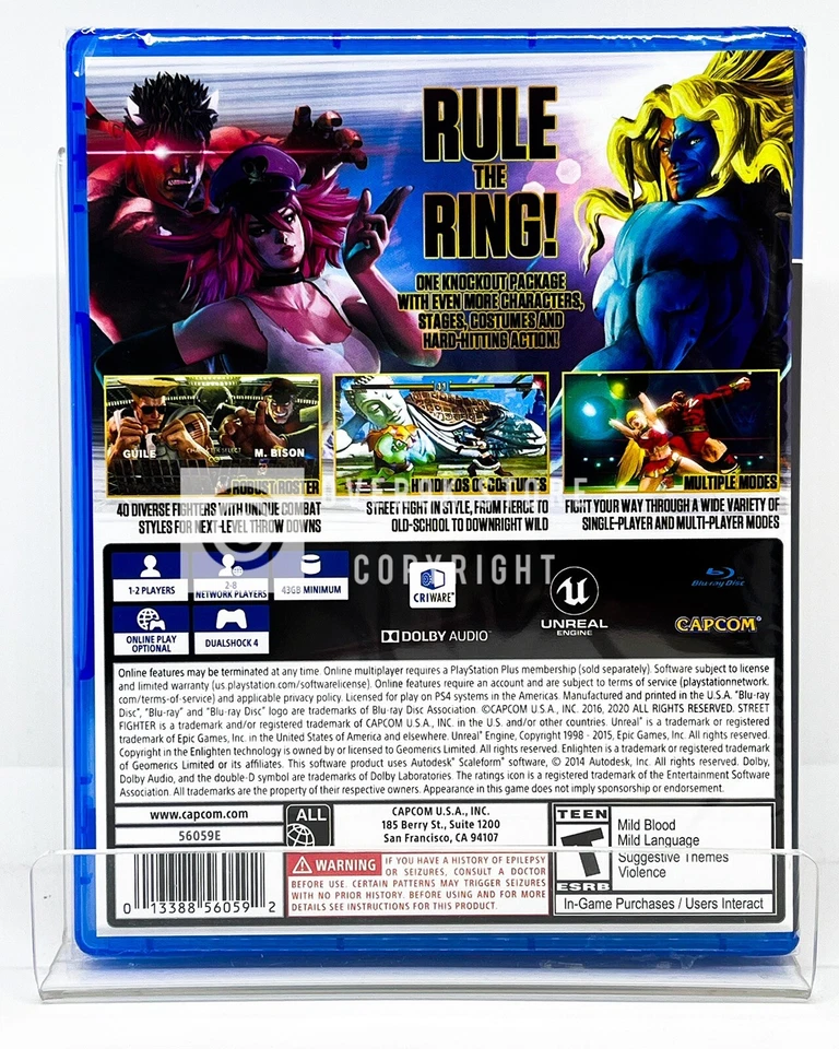 Street Fighter V Champion Edition - PS4 - Brand New | Factory Sealed - Image 2 of 4