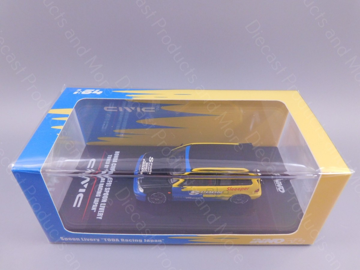 INNO64 HONDA CIVIC EF9 Spoon Sports Tuned by TODA Racing INNO64 HONDA CIVIC EF9 Spoon Sports Tuned by TODA Racing