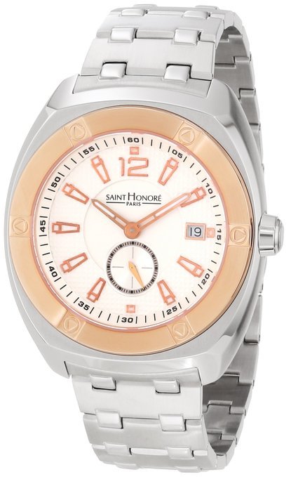 Saint Honore Mens 862110 6APIR Haussman Paris Brushed and Polished