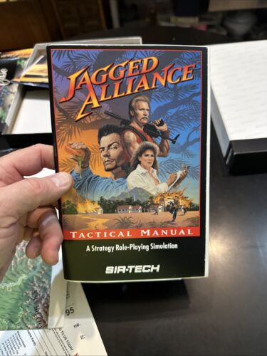 Trophy Case by Sir-Tech PC 1995 Jagged Alliance, Druid, Star Trail Disc & Manual - Picture 12 of 14