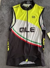 AL MEN Italian TRIATHLON Cycling TOP Small , Black / Yellow