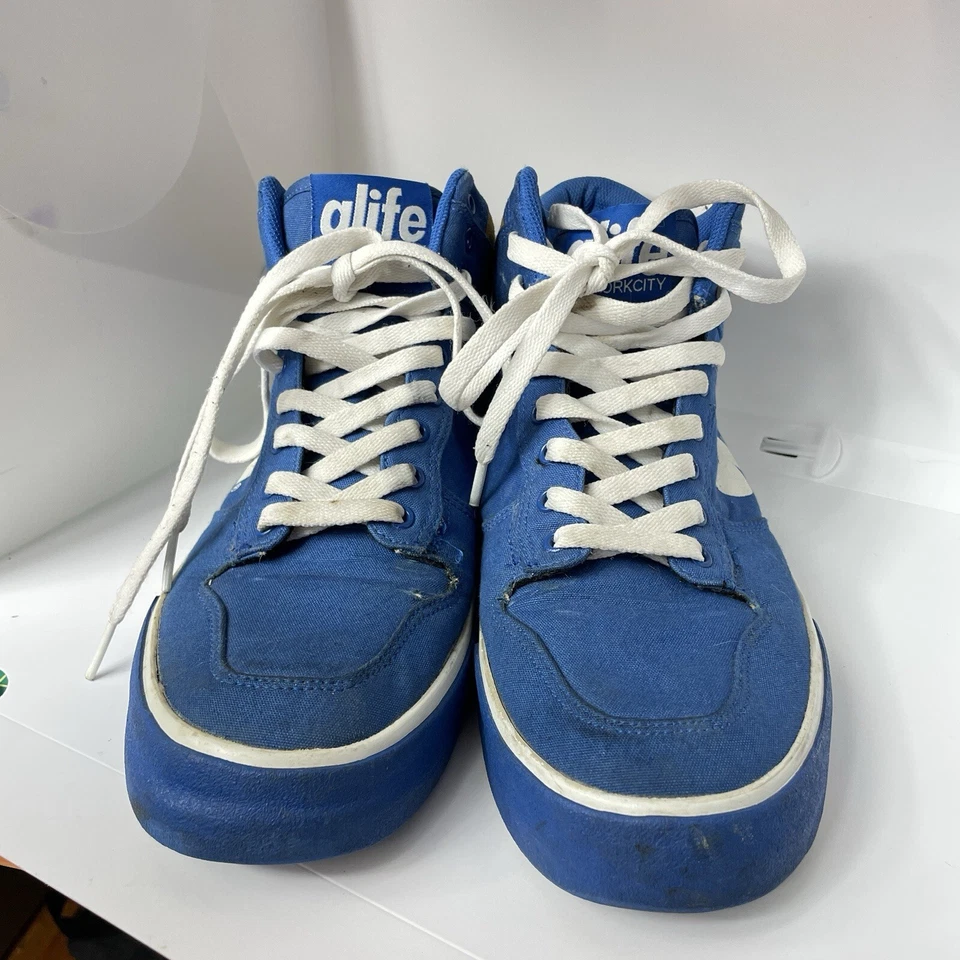 Alife New York City Skateboarding Shoes Size 11.5 US Blue White RARE - Изображение 2 из 4