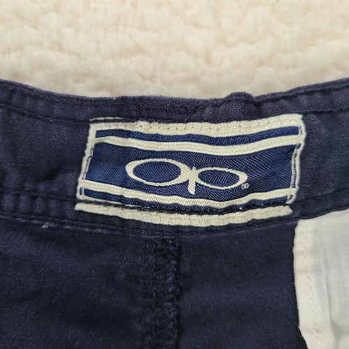 Ocean Pacific Shorts Mens 32 Blue Navy Cargo Casual Outdoors Stylish - Picture 7 of 8