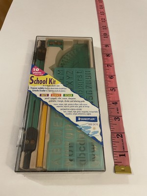Vintage Staedtler Hard Case School Kit 1998 - Sealed Package