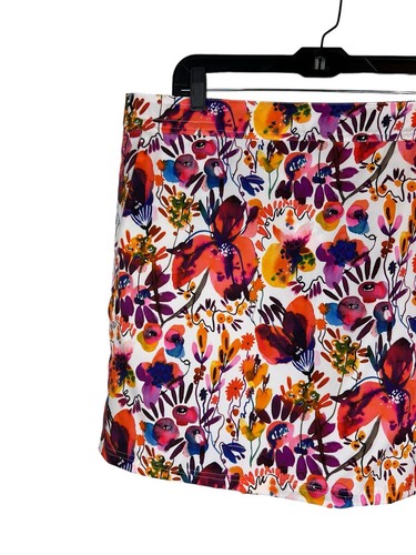 NEW Ripskirt Hawaii Floral Print Wrap Skirt Size XL Posie Pink Length 2 Colorful - Picture 3 of 12
