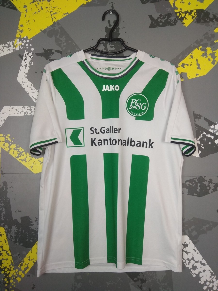 Maillot Saint-Gall Domicile Jako Vert – Homme Taille S (occasion, état Défraîchi)