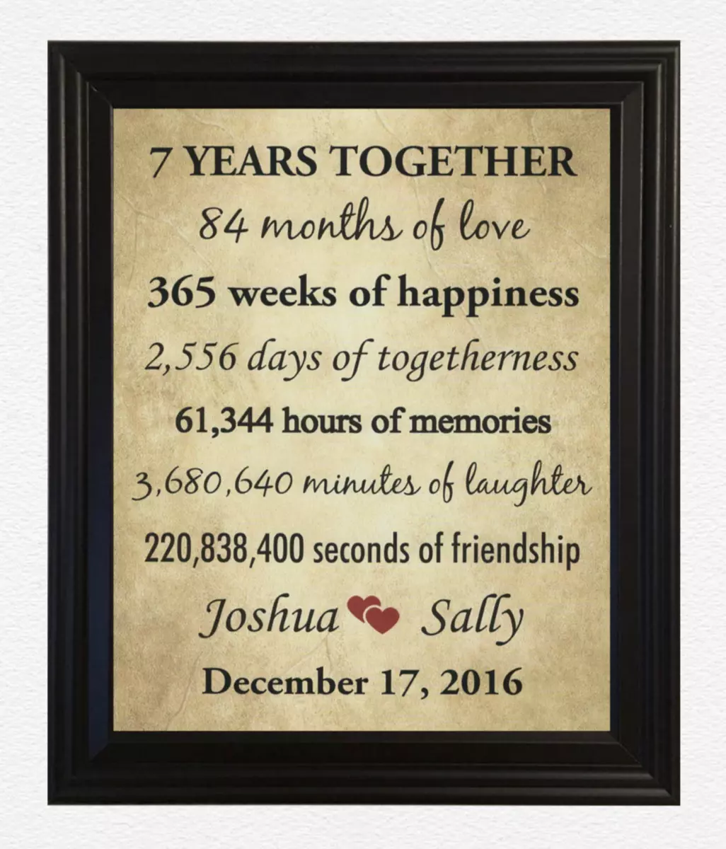 What to get wife hotsell for 7 year anniversary