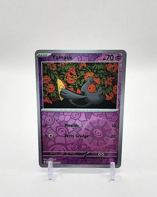 Yamask Common Reverse Holo Pokémon TCG Surging Sparks 82/191