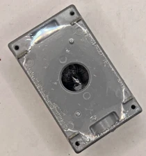 TayMac SB375S Weatherproof Box, 1-Gang,  3/4-Inch Outlets, Gray🔔