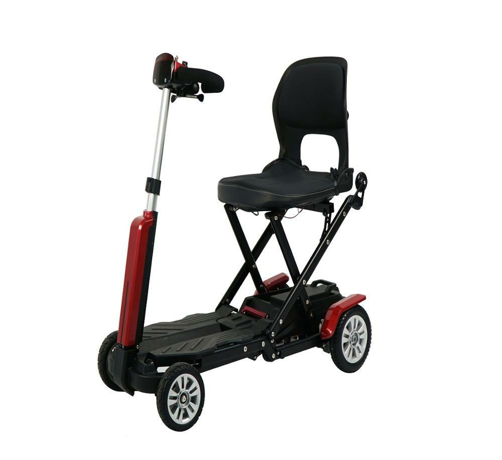 AUTO FOLDING Wheelchair Luggage Disabled Handicap Mobility Electric
