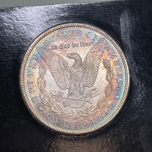 1879-S $1 American Savings & Loan Uncirculated U.S. Silver Dollar Toned Coin 3rd - Picture 8 of 14