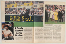 Steve Cauthen 206th Epsom Downs Derby, England Vintage 1985 Article