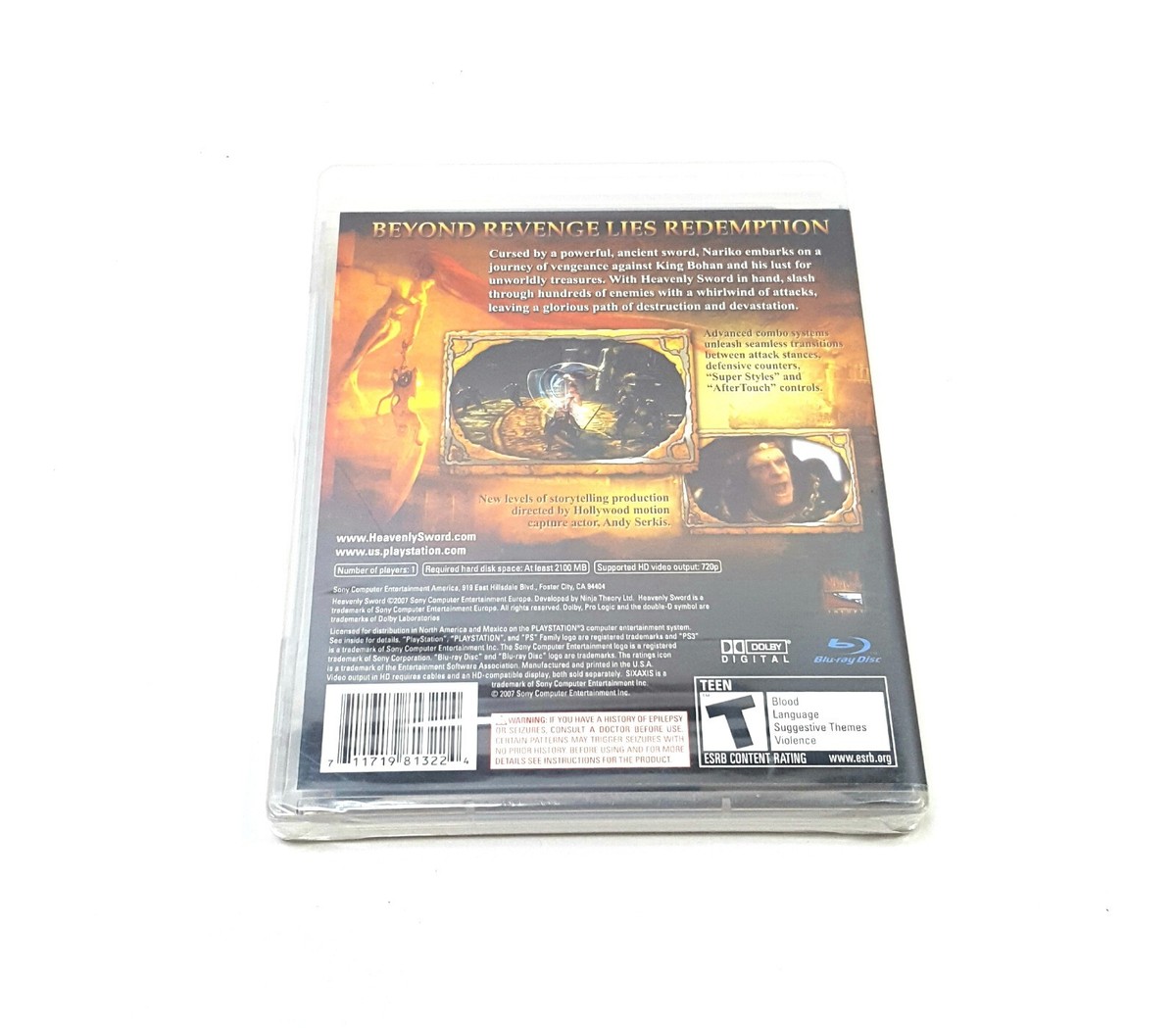Sony Playstation PS3 Heavenly Sword New Sealed | eBay