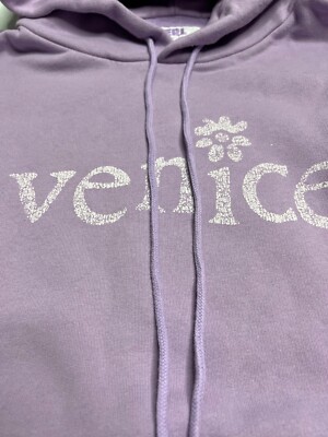 ERL キャップ　　be nice venice ERL Men's' Venice Hooded Sweatshirt in Black | LN-CC®