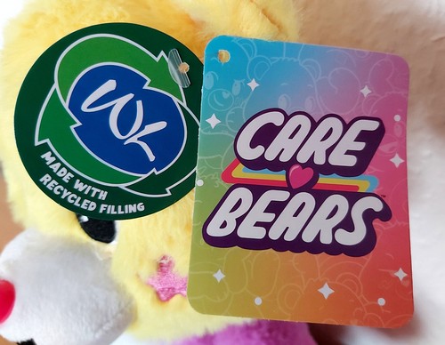 Glücksbärchen, Plüsch, ca. 34 cm, Care Bears 2024, Kuscheltier, bunt, Neu - Bild 2 von 8