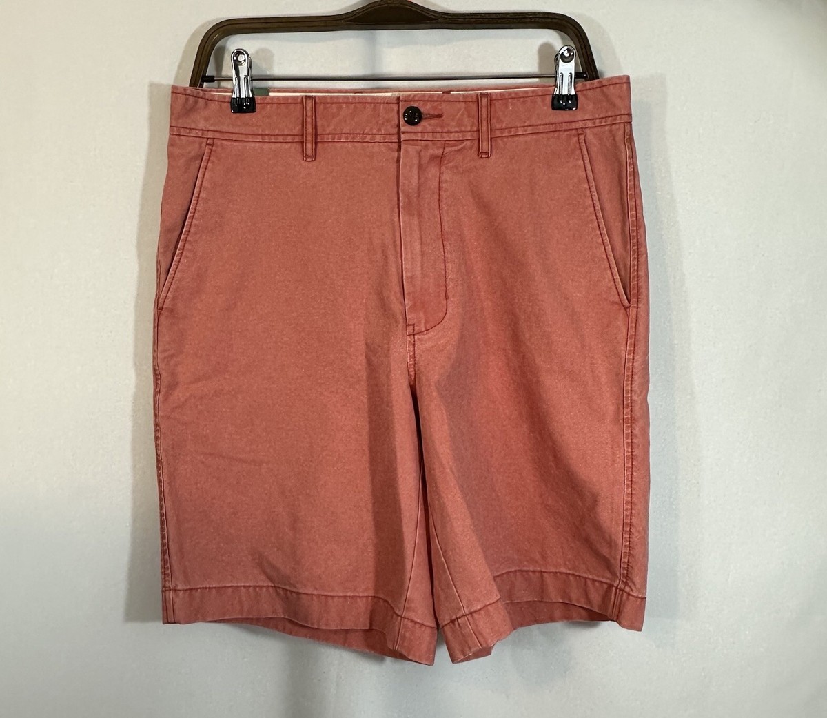 Chino Shorts Salmon Color Mens Shorts St John's Bay Chino Shorts