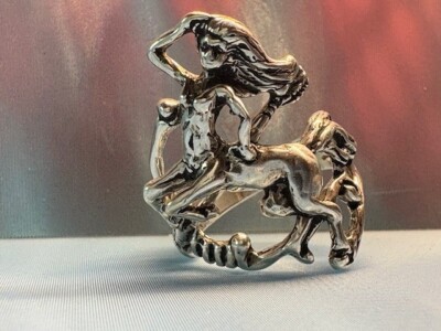 Centauress 925 Ring female Centar Size 6.5 Collecter Original by JKL 332