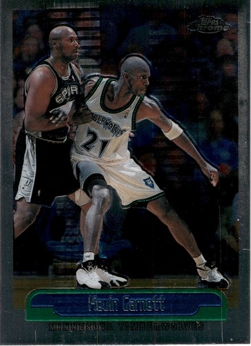 1999 Topps Chrome #210 Kevin Garnett Great