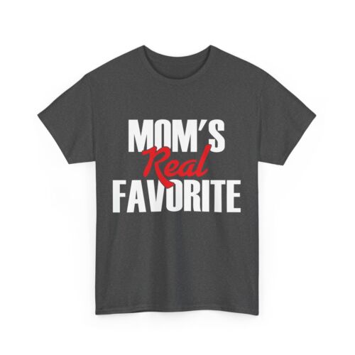 Mother T-shirt, Mom's Real Favorite Mama Mother's Day T-shirt - Picture 6 of 10