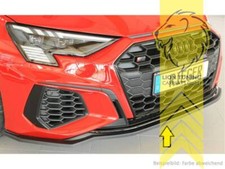 Rieger Frontspoiler Spoilerlippe Spoiler für Audi A3 GY Limousine S Line S3 schw