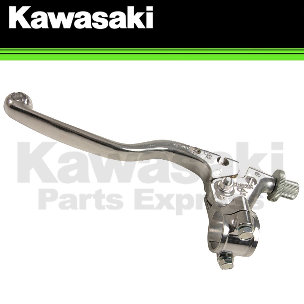 NEW 1990-2023 KAWASAKI OEM CLUTCH LEVER ASSEMBLY KX 80 100 NEW 1990-2023 KAWASAKI OEM CLUTCH LEVER ASSEMBLY KX 80 100