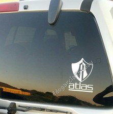 ZORROS DEL ATLAS CUT DECAL STICKER, CALCA 4.75"X 6.25"