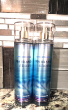 2 Pcs Bath  Body Works Sea Island Shore Fine Fragrance Mist Body Spray 8.OZ New