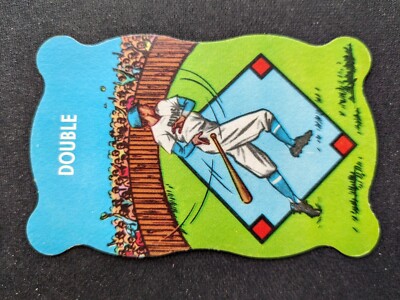 1957 Built Rite Baseball Card Game - Double (EX)