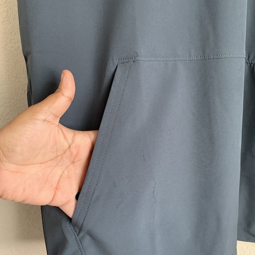 Under Armour Mens Squad Sl Coach'S 1/4 Zip Pullover STEEL SM - Picture 4 of 6