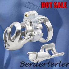 316L Stainless Steel Male Standard Cage Chastity Ring Belt Chastity Device