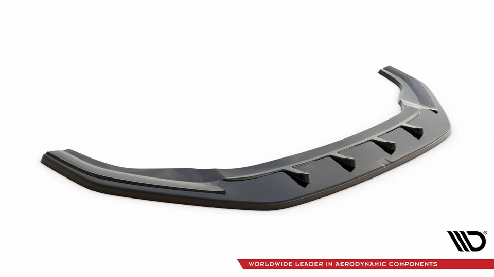 Frontlippe V.1 für VW Golf 7 GTI GTD Facelift Glanz Frontspoiler Maxton mit ABE - Bild 4 von 4